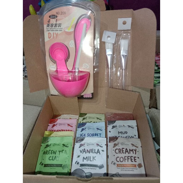 PAKET USAHA MASKER LEA GLORIA TRAVEL SIZE