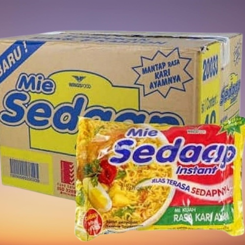 

( 1 DUS ISI 40 PCS ) ~ MIE Sedap Kari AYAM 1 dus