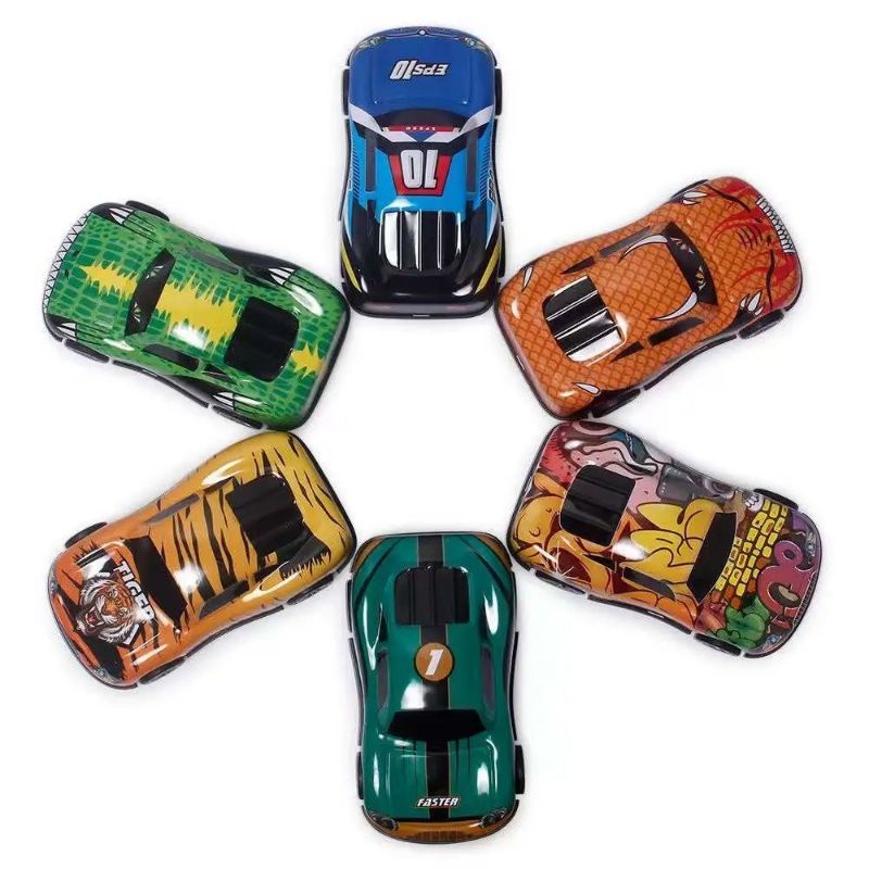[BS PSN 100 PCS+] Mainan Anak Mobil Mini Pull Back bahan Alloy / Racing Mini Car Kids Toys Toddler Toys