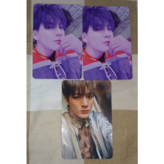 Photocard PC Jaemin Kihno Departure Future Past Cheerevent Acces Card AC Hoodie Biru Mint Selca Trad