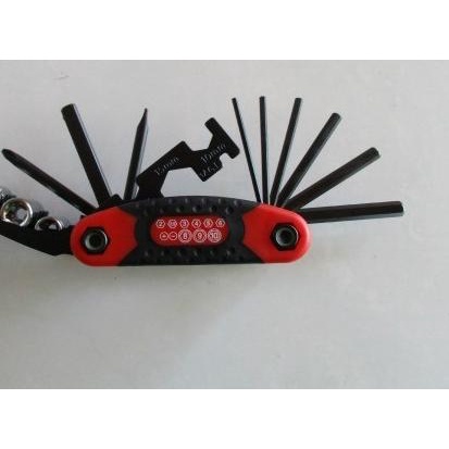 Toolkit / Toolset Sepeda 15 in 1 Merk United