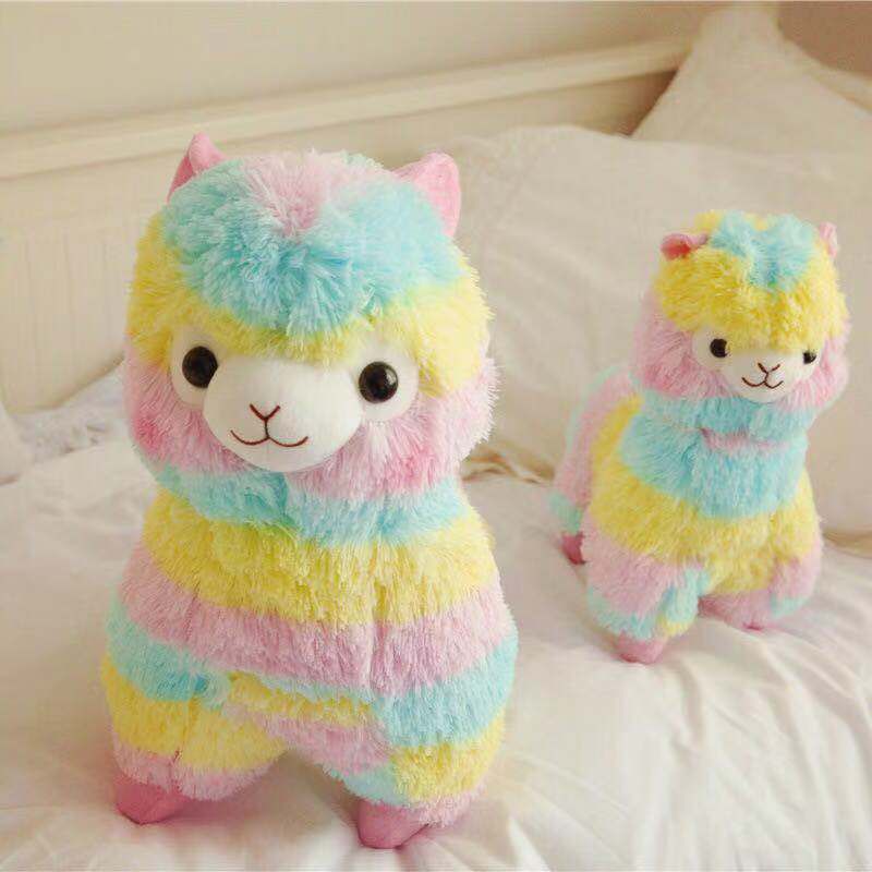 BONEKA ALPACASSO RAINBOW KAMBING DOMBA SHEEP