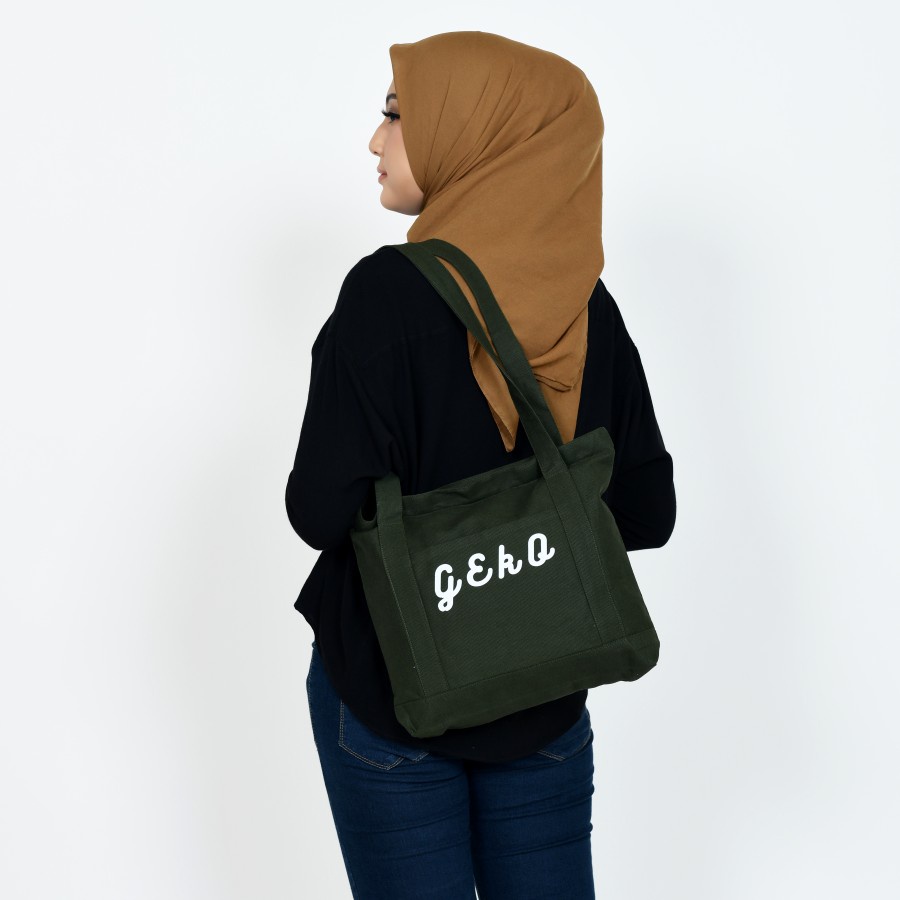 Tote bag GEKO ARMY - Totebag Canvas Unisex