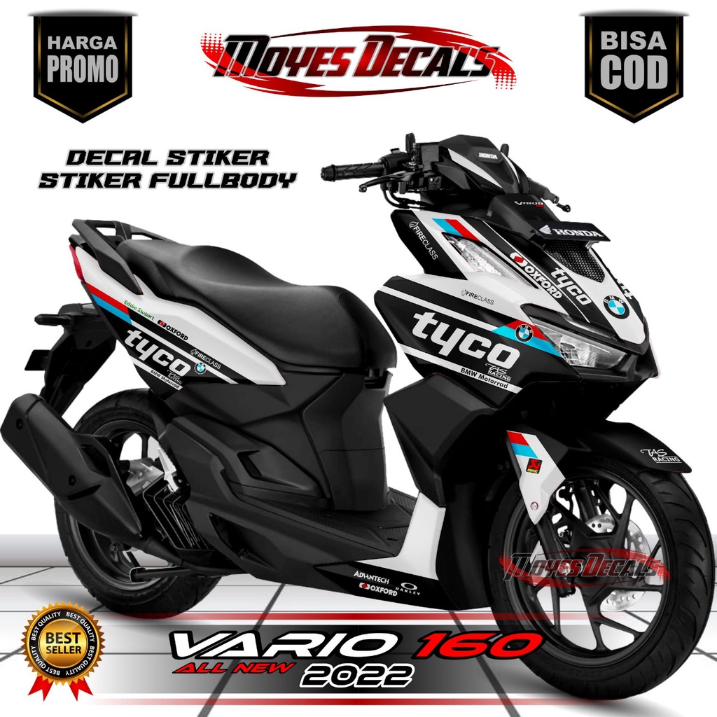Decal Stiker New Vario 160 Full Body Morif Custom Terbaru - Stiker Vario 260 Full Body Kit