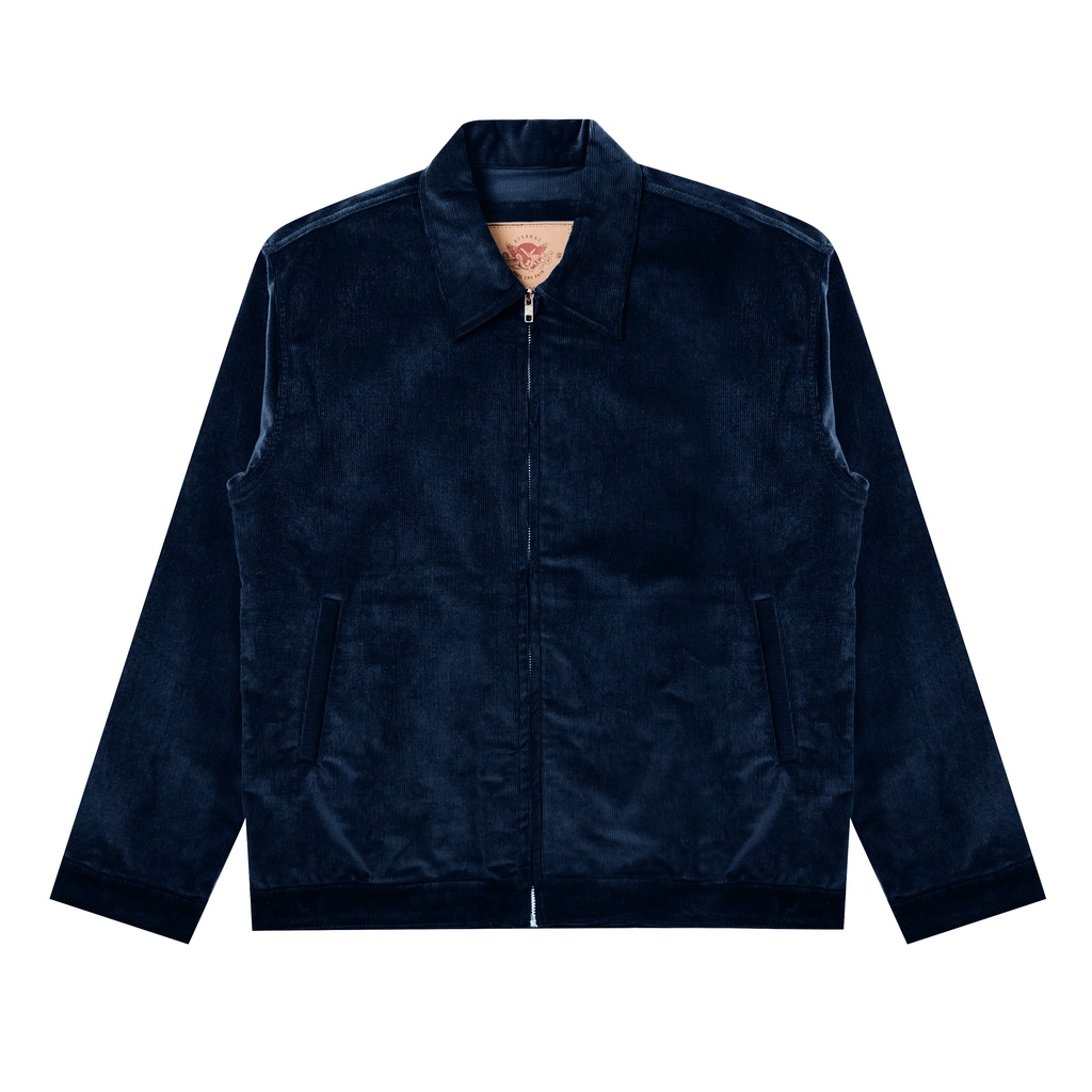 ETERNALWORKS - Corduroy Jacket  Edtro Navy