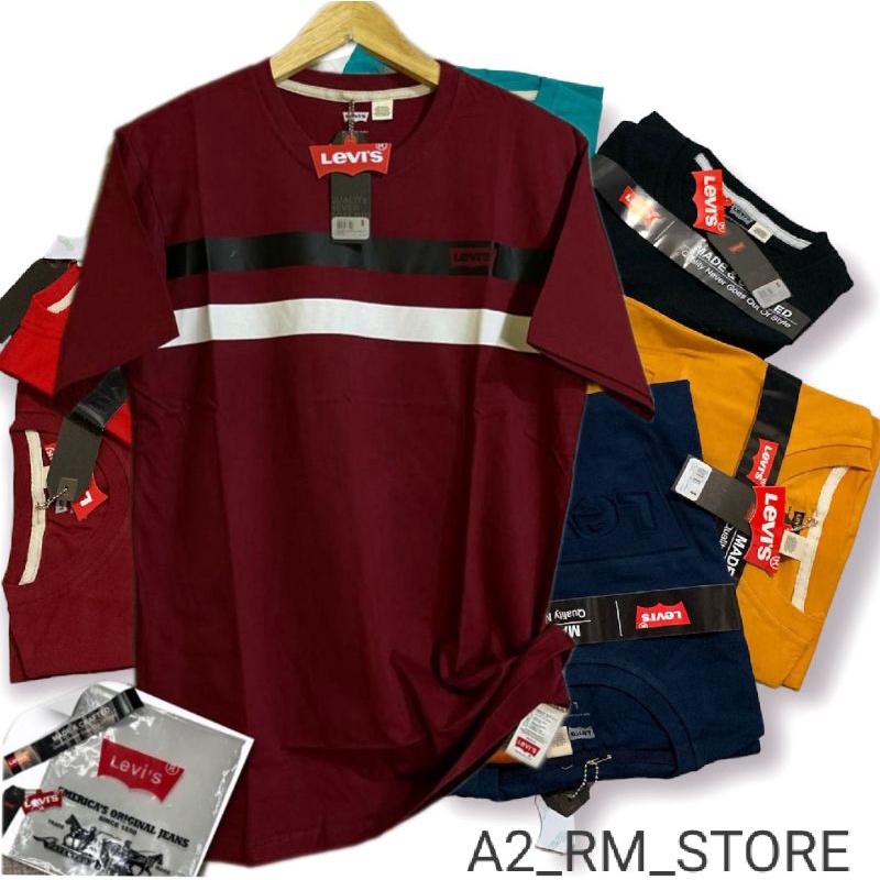 baju kaos pria model terbaru katun 24$ casual made in philippines