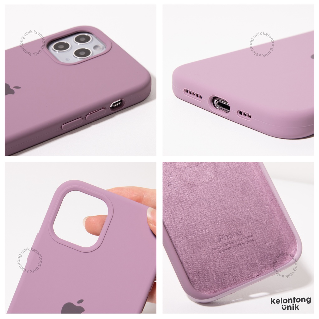 (Seri 1) For iPhone - Premium Silicone Case Full Cover