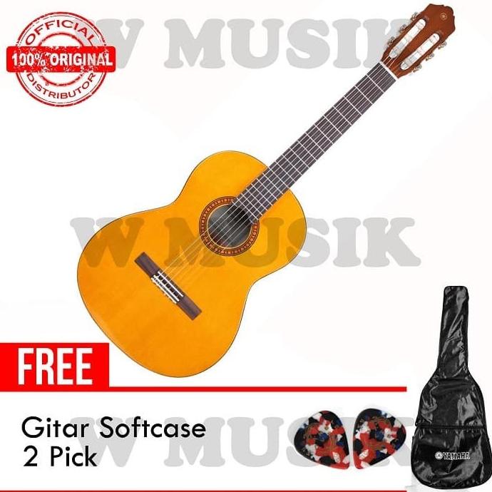 Yamaha Gitar Klasik (3/4) CS-40 CS40 CS 40 - NT + softcase & 2Pick