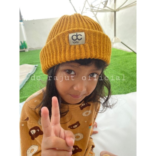 beanie hat junior 1-8 tahun