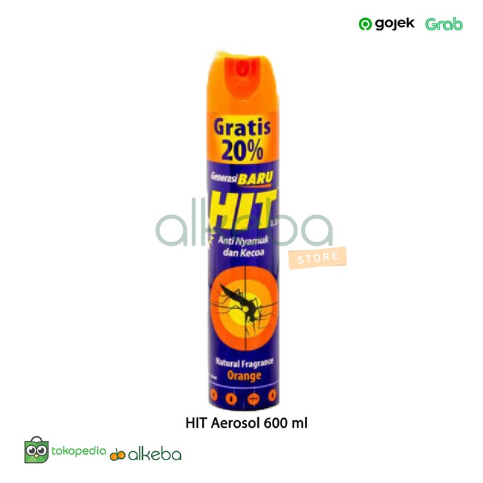 MURAH HIT Aerosol 600 ml Obat Nyamuk Spray 600ml