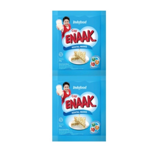 

susu kental manis cap enak putih sacset 37gr isi 6pcs