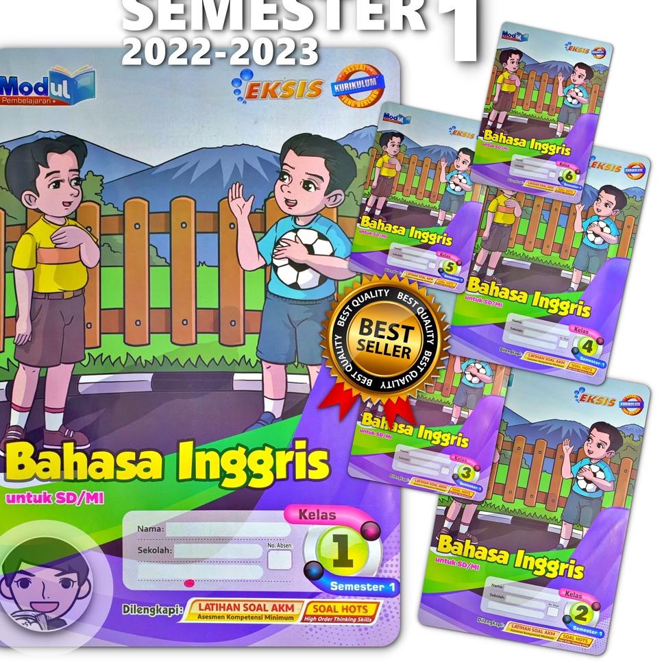 ヵ LKS BAHASA INGGRIS SD/ MI KELAS 1 2 3 4 5 6 SEMESTER 1 2022/2023 | Eksis & Prima | LKS BAHASA INGG