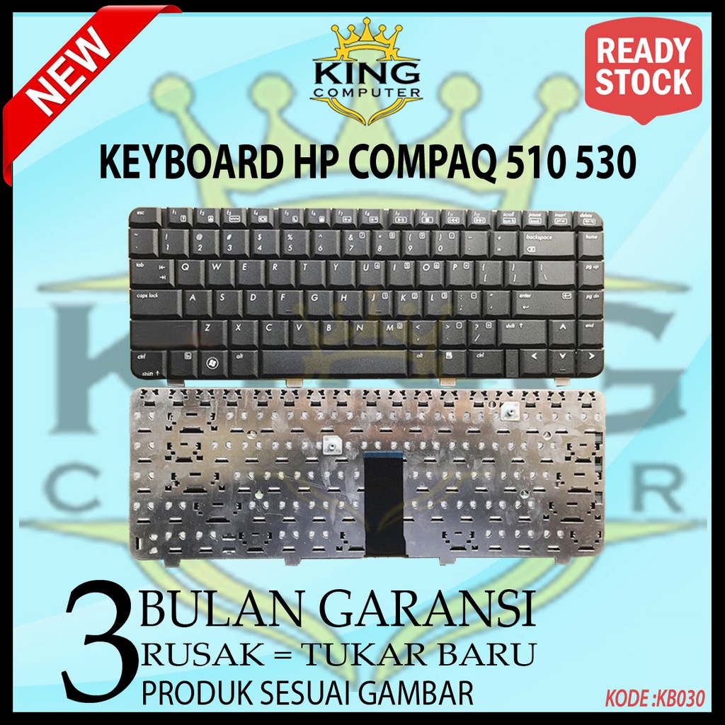 Keyboard Hp Compaq 530 HP 530 HITAM