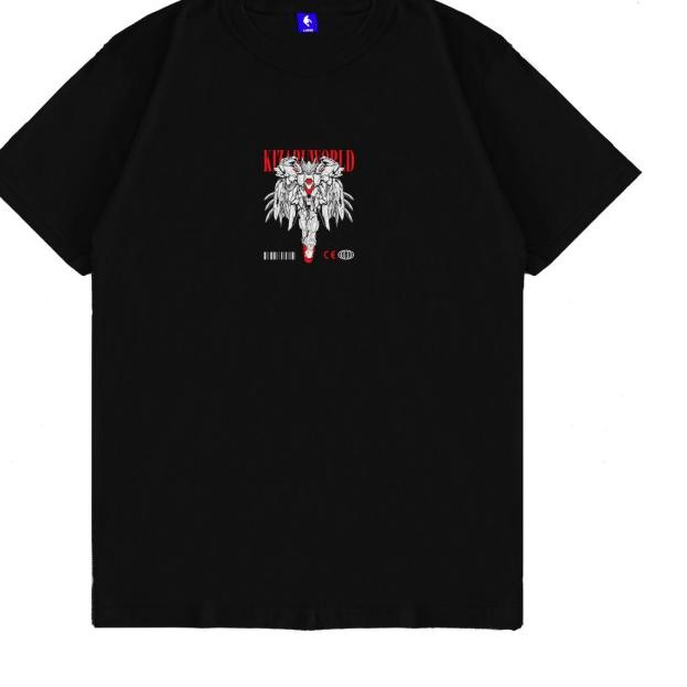 Kaos Pria Kizaru T-Shirt Anime Gundam WINGS - S