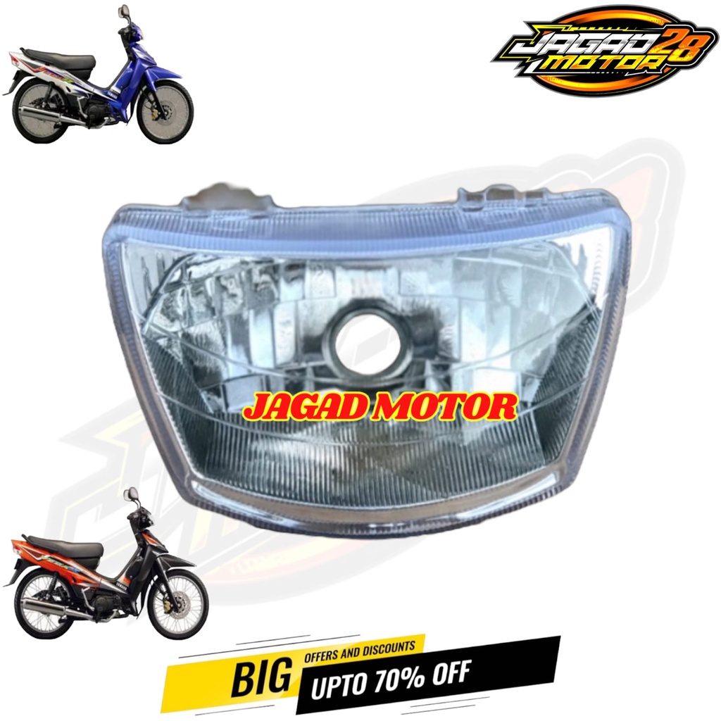 Reflektor Lampu Depan Yamaha Vega R Lama / Replektor Lampu Depan Yamaha Vega R Lama / Reflector Lampu Depan Vega R Lama / Lampu Depan Vega R Lama / Headlamp Depan Vega R Lama