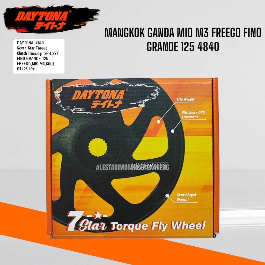 MANGKOK KAMPAS GANDA DAYTONA MIO M3 / MANGKOK KAMPAS GANDA ORIGINAL DAYTONA MIO M3 KODE 4840