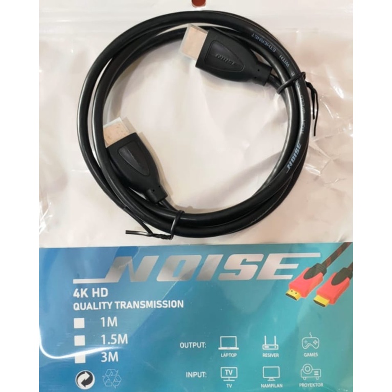 Kabel Hdmi Noise Male To Male TV To Set Top Box 1,5 Meter