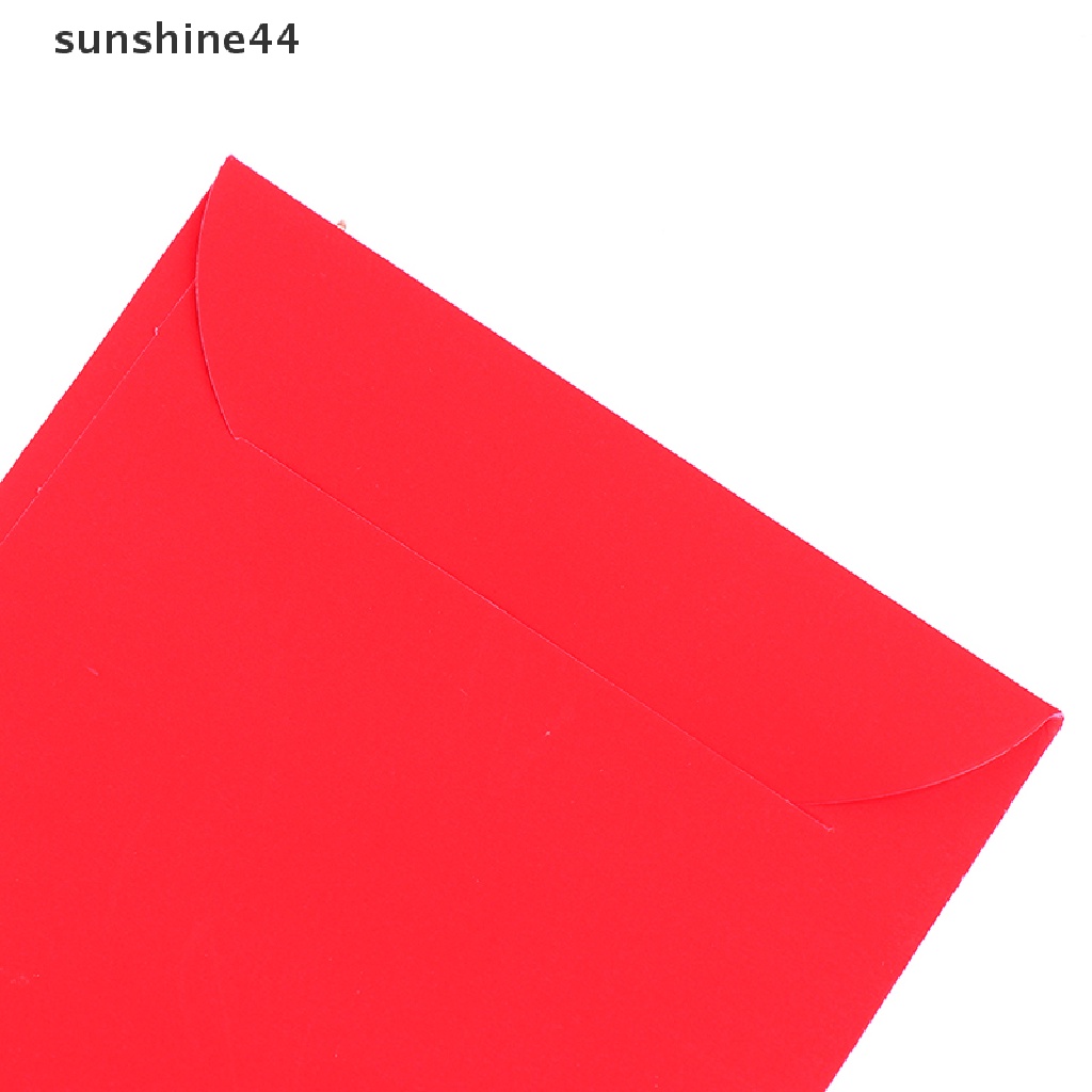 Sunshine 2022 Amplop Angpao Tahun Baru Cina / Imlek Gambar Harimau Warna Merah