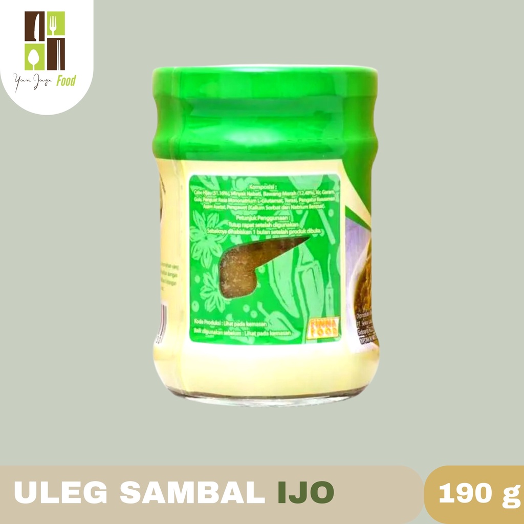 Uleg Sambal Ijo Finna [190gr]