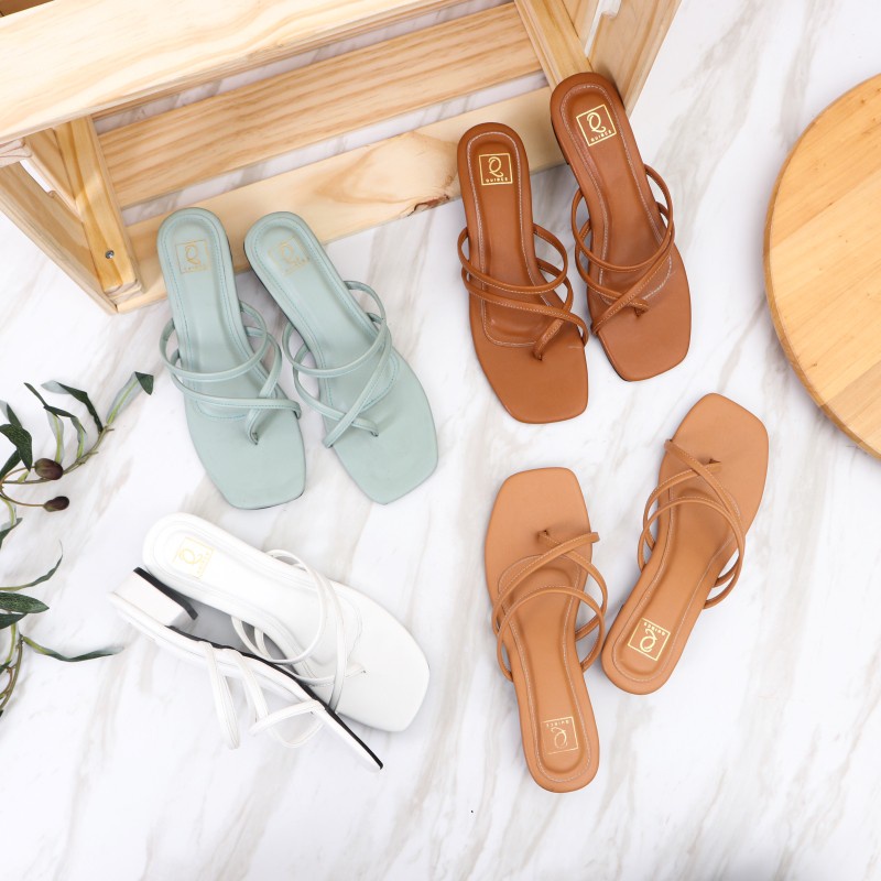 High Heels Pesta Sepatu High Heals Wanita Mewah Terbaru Import High Hils Heels Us03 Putih - Putih, 3