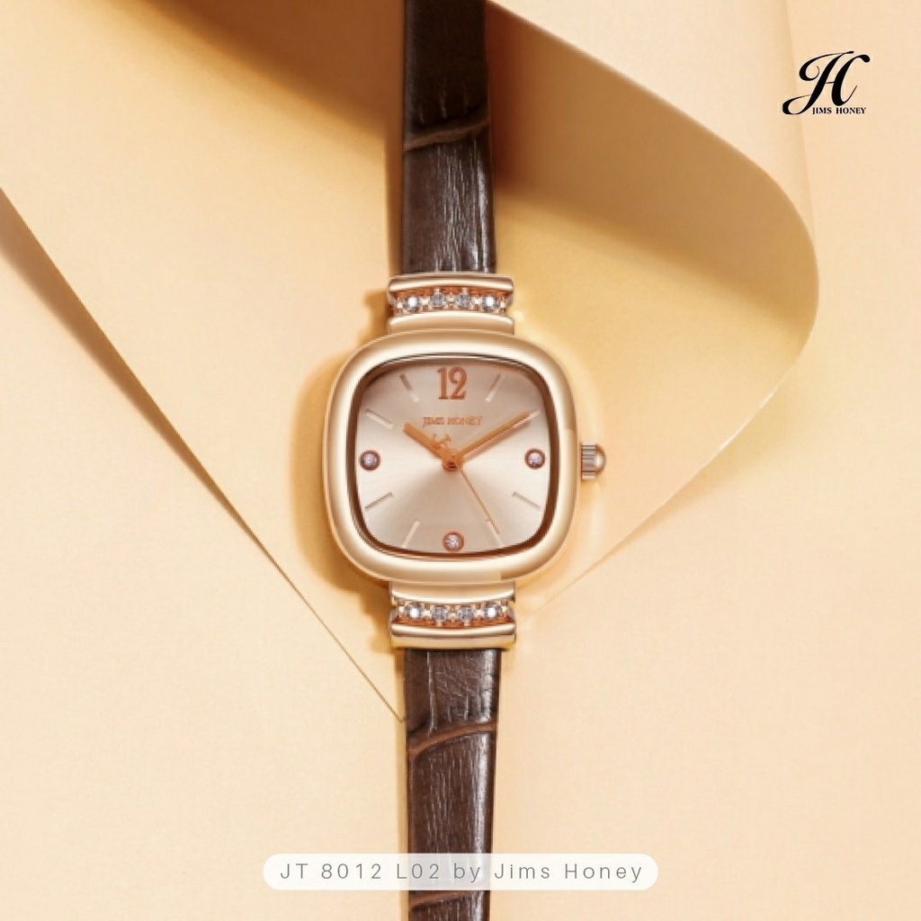 JIMS HONEY - JT 8012 - Jam Tangan Wanita - Analog Bentuk Kotak