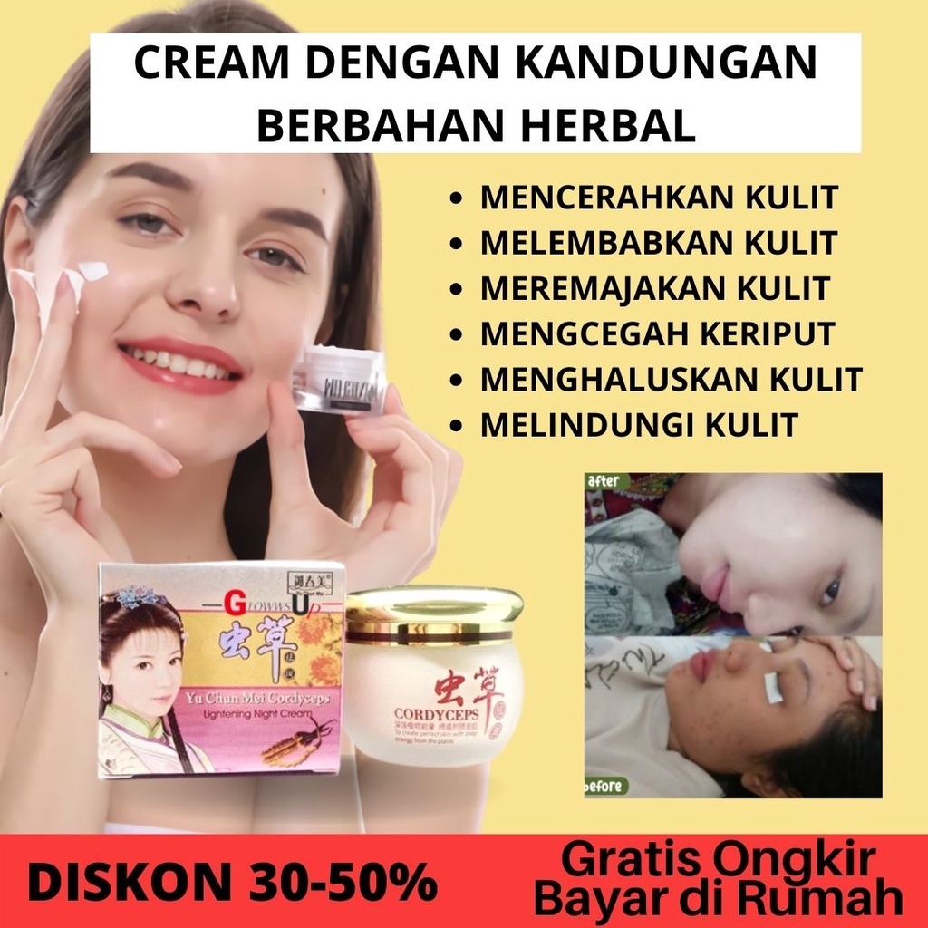 YU CHUN MEI CORDYCEPS Lightening Day Cream 30gr