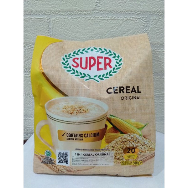 

Super Instant Cereal 500gr Isi 20bks