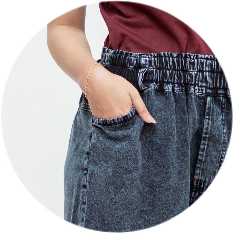 Toball - Celana Hotpants Pendek Saku Polos