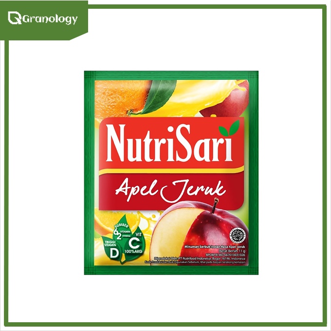 Nutrisari Apel Jeruk 10 sachet