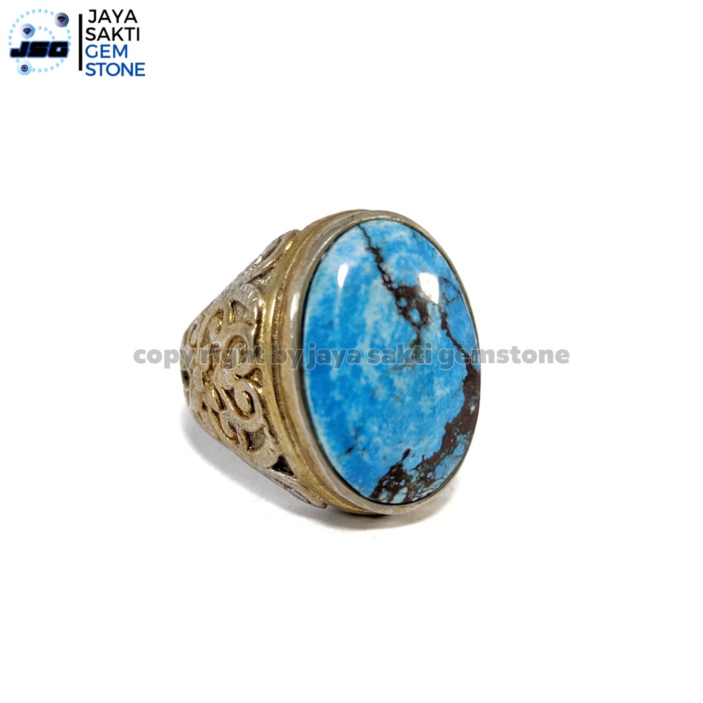Natural Batu Akik Pirus Persia Original PP08