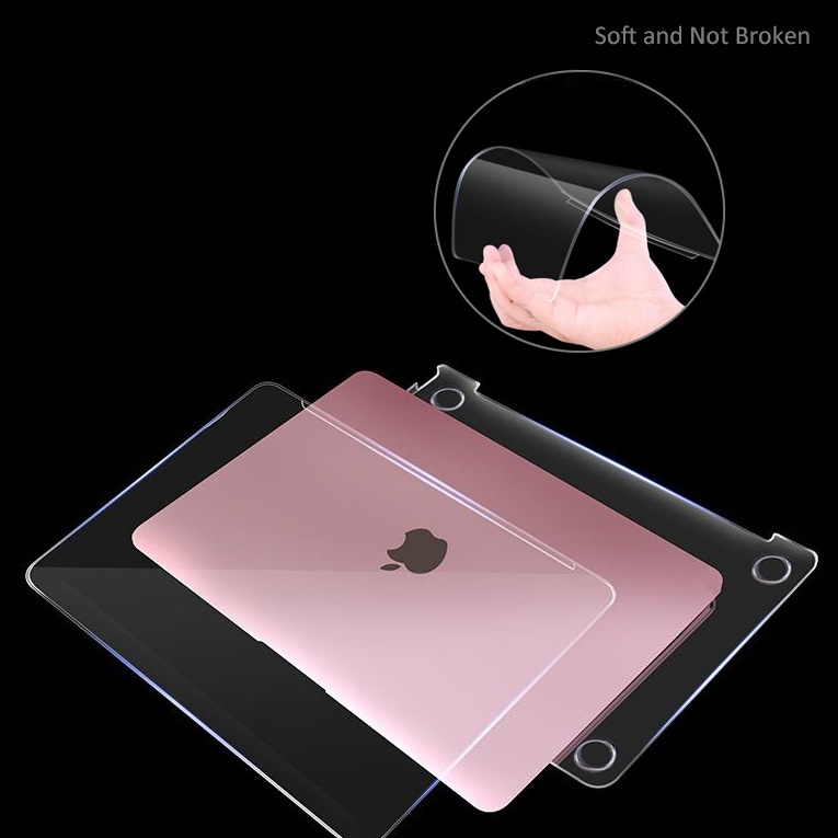 MacBook Case Bening/Case Clear/Transparan | Air Pro13 15 16 Inch M1 Hardcase Touchbar Retina 2021 2020 2019 2018