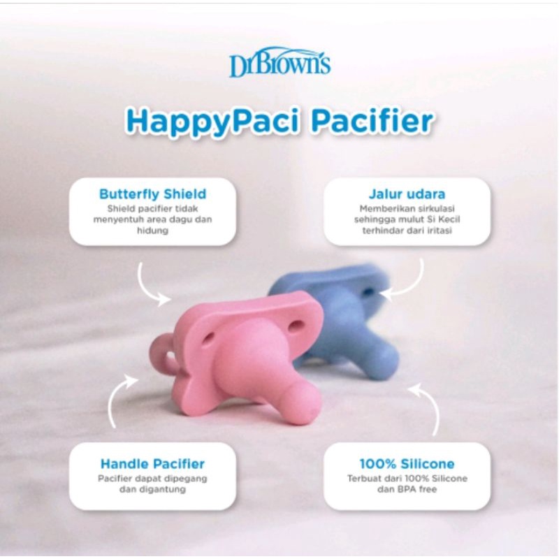 DR.BROWNS HAPPYPACI PACIFER KOMPENG BAYI DR.BROWNS