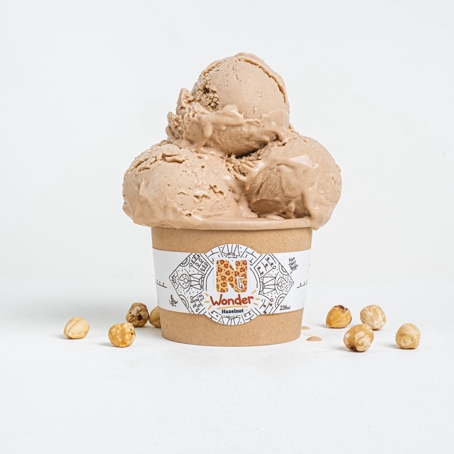 

Hazelnut Dessert Gelato by Nth Wonder - 1/2 Pint