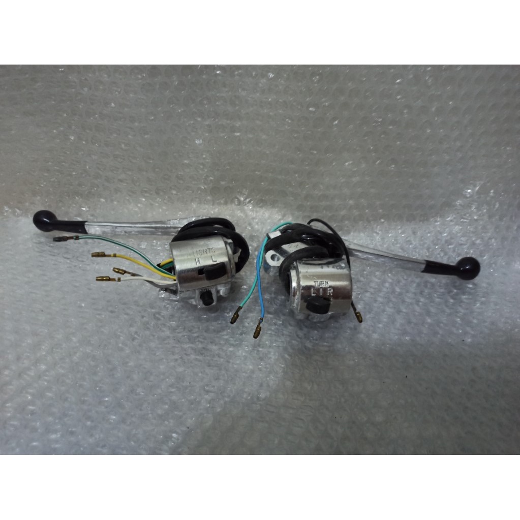 suzuki RV90 A100 A80 K90 A50 AC50 GT100 T125 TS50 holder saklar kanan kiri nos