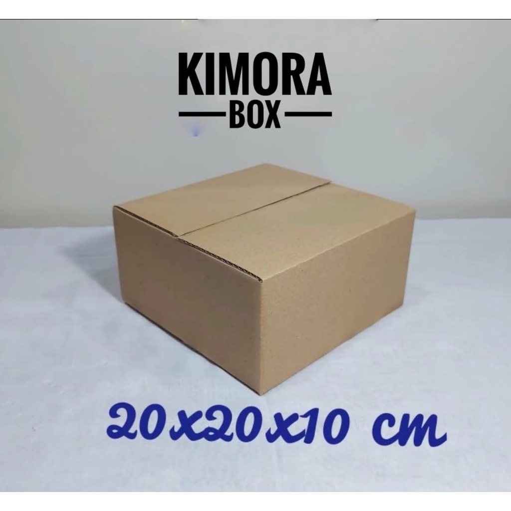 

Kardus karton uk.20x20x10 cm Kotak Box ST untuk packing Souvenir dll
