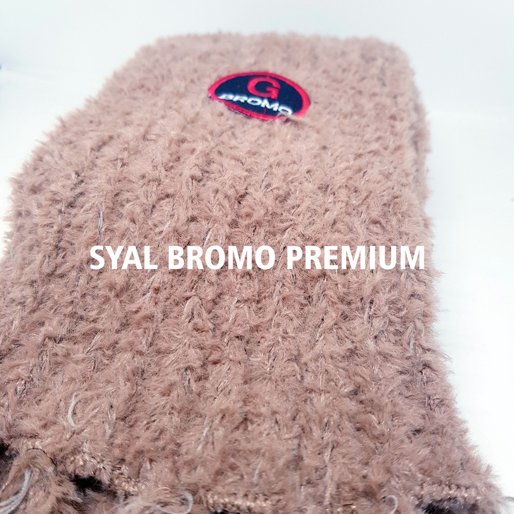 Syal Bromo TEBAL| Syal Hangat | Syal Wol | Syal Rajut