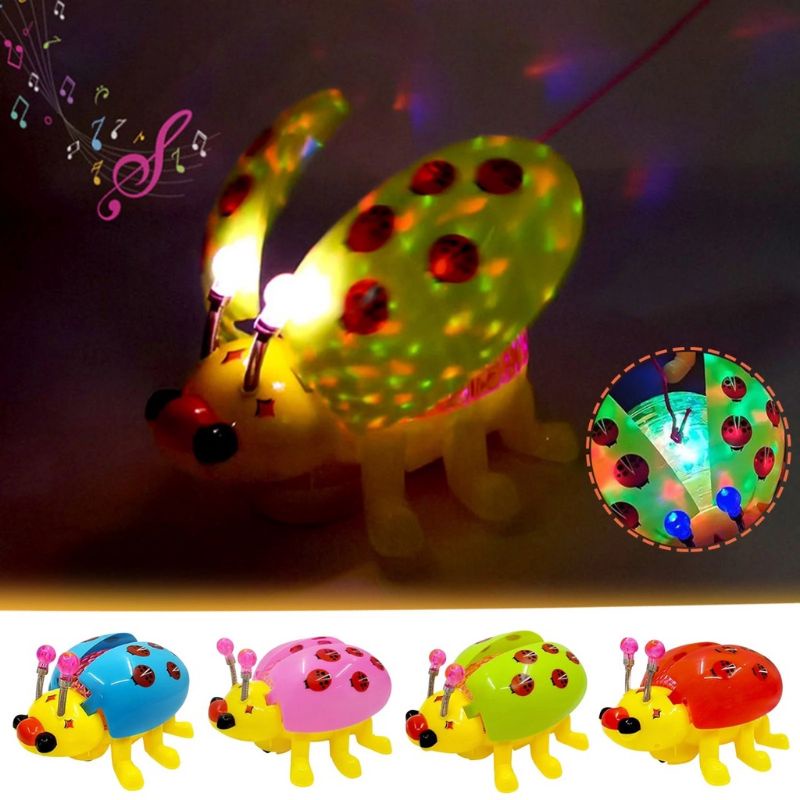 Mainan Animal box Kumbang Dinosaurus Dragon Full Musik dan Lampu Warna Warni