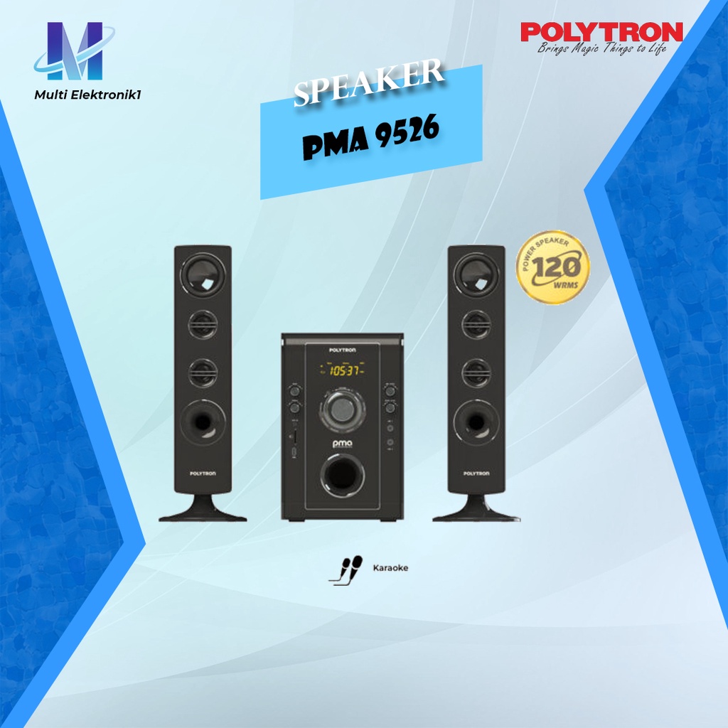 SPEAKER AKTIF POLYTRON PMA 9526 PMA-9526