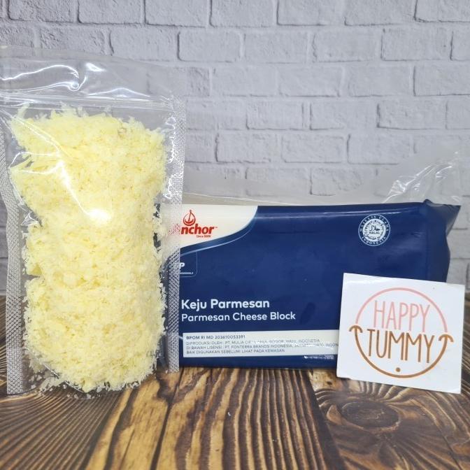 

Parmesan cheese anchor keju shredded parut tabur repack 50gr / 100gr