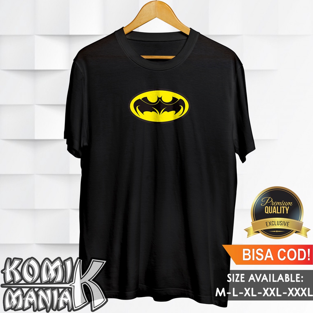 Kaos Superhero Distro Premium Pria Cowok Dewasa Original Keren Pakaian T Shirt Baju Lengan Pendek Ke