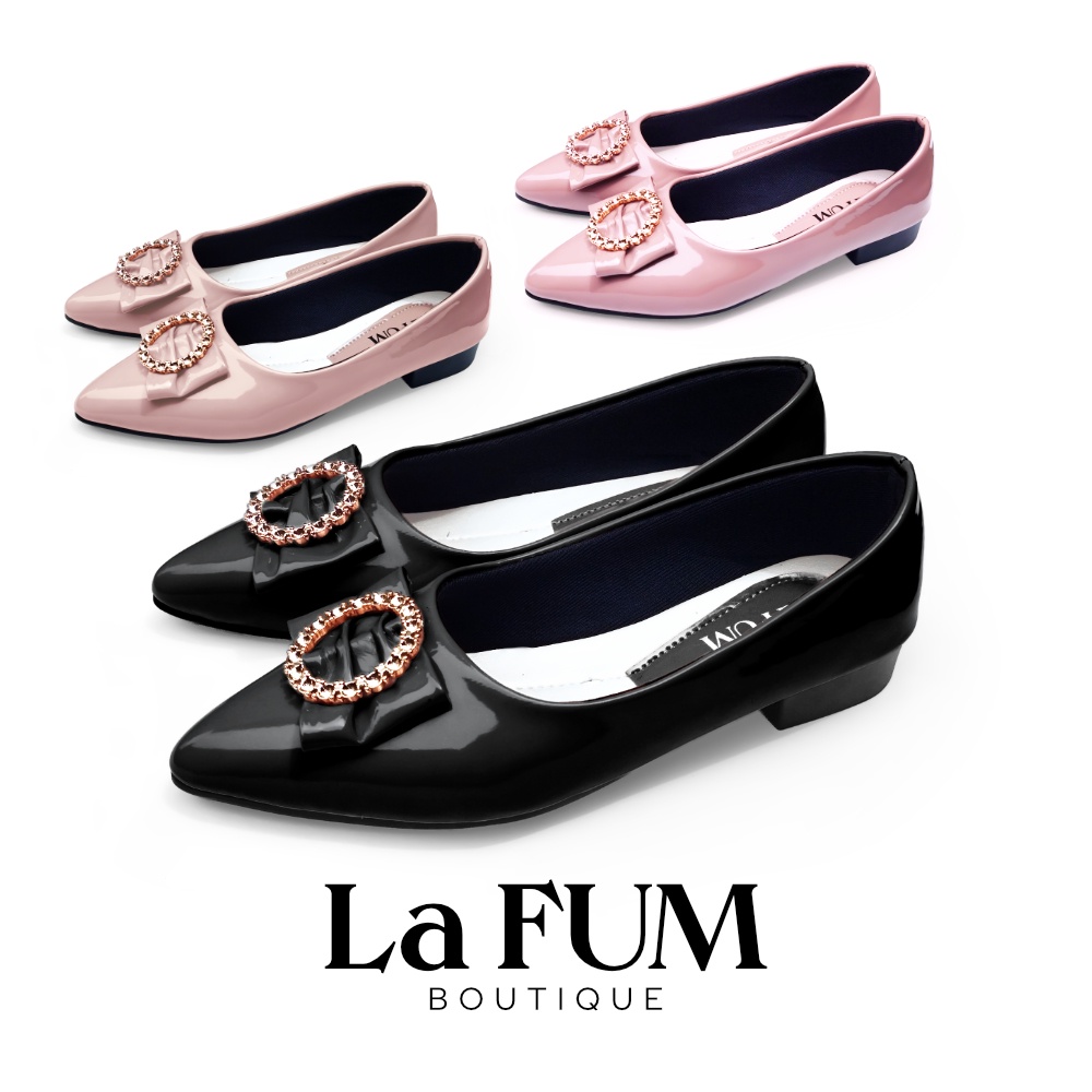 Jazlyn Pantofel - sepatu pansus flat shoes