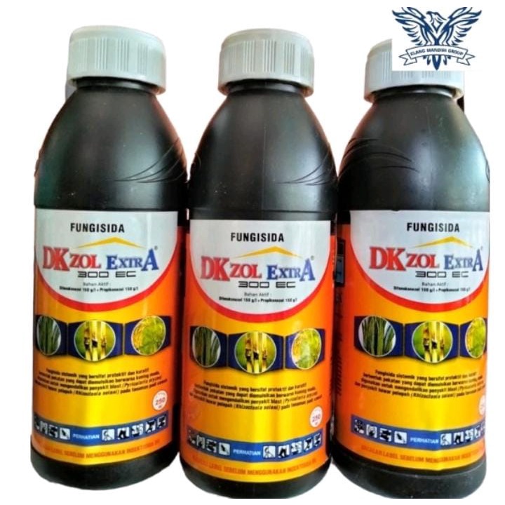 Fungisida DK Zol Extra 250ml DKZol Extra 300EC Bahan Aktif Difenokonasol 150 g/l + Propikonazol 150 
