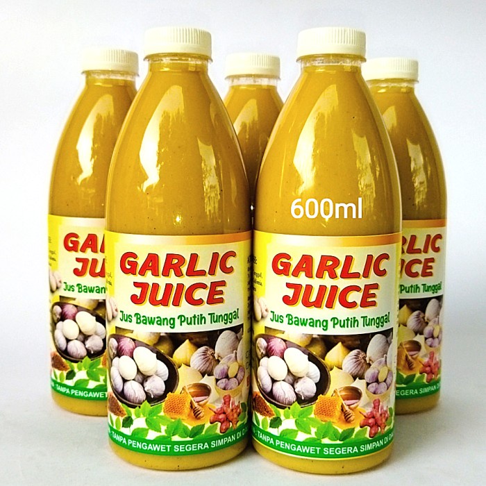 Ekstrak Bawang Tunggal, Jahe Merah, Madu, Cuka Apel, Lemon