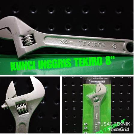 KUNCI INGGRIS TEKIRO 8"