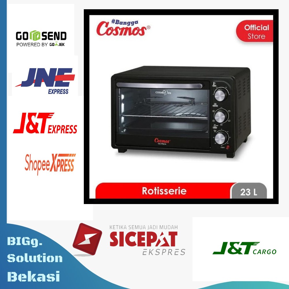 Jual Cosmos Oven Listrik Liter Co Rb Bbq Rotisserie Shopee