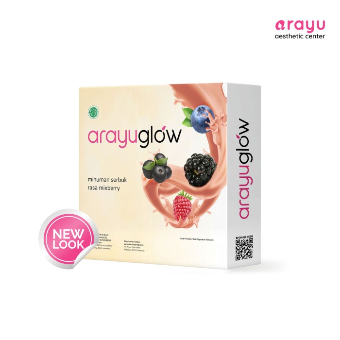 

Tokopratiwiw - Arayuglow Glutha Collagen Beauty Drink + Fiber
