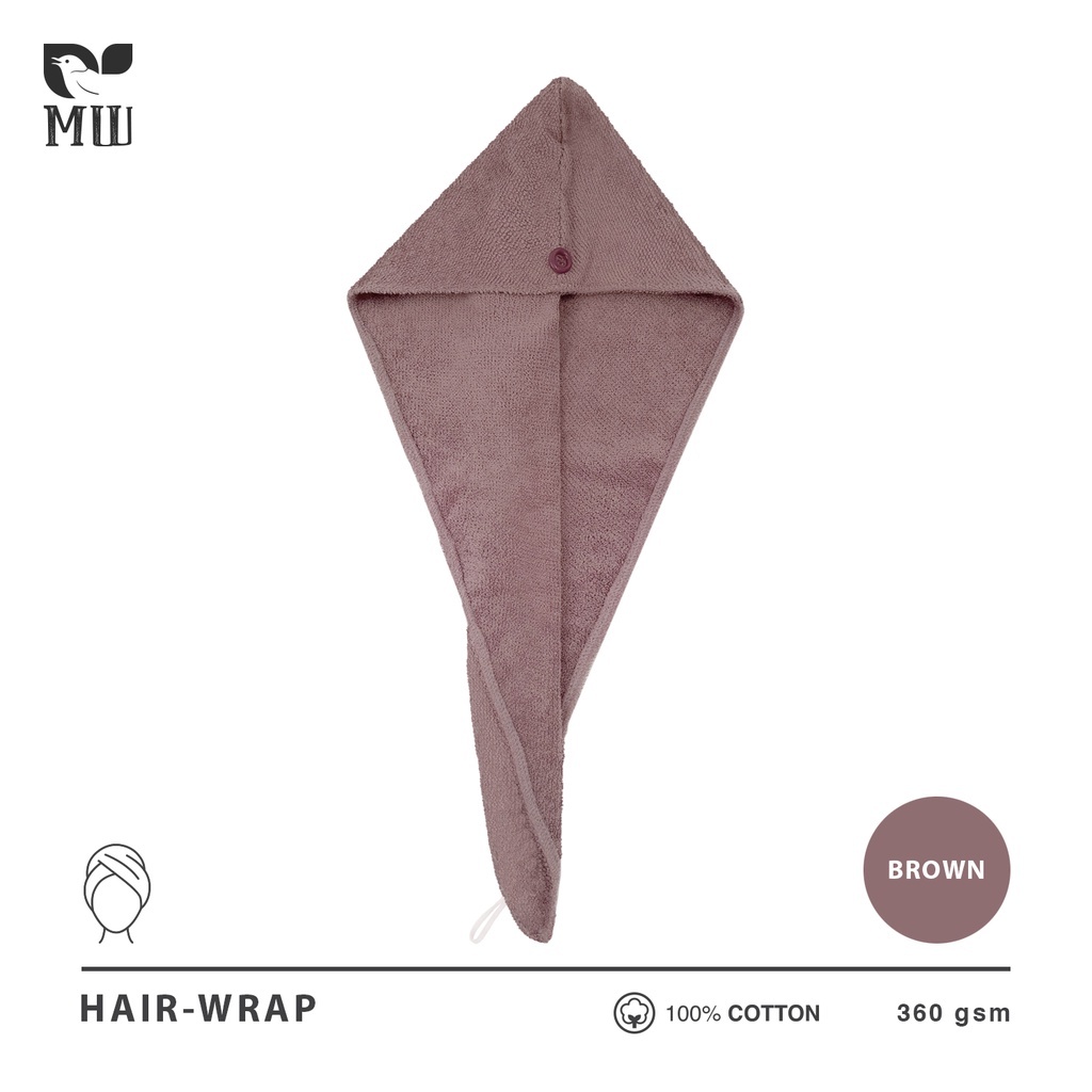 Hair Wrap Morning Whistle Handuk Rambut / Handuk Kepala / Hair Towel Hotel Premium 100% Cotton