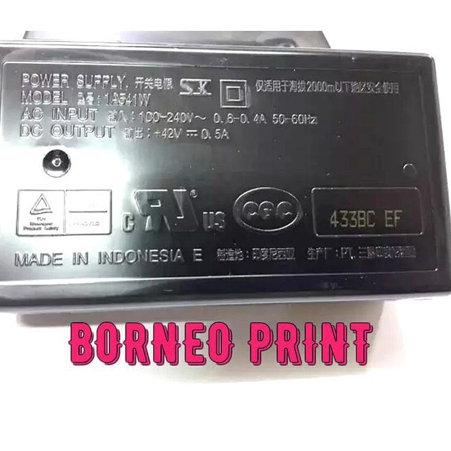 Power Suplay Adaptor Epson L110 / L210 / L300 Original NEW