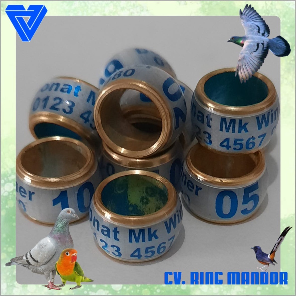 RING BURUNG DONAT MK WINNER - CINCIN MERPATI