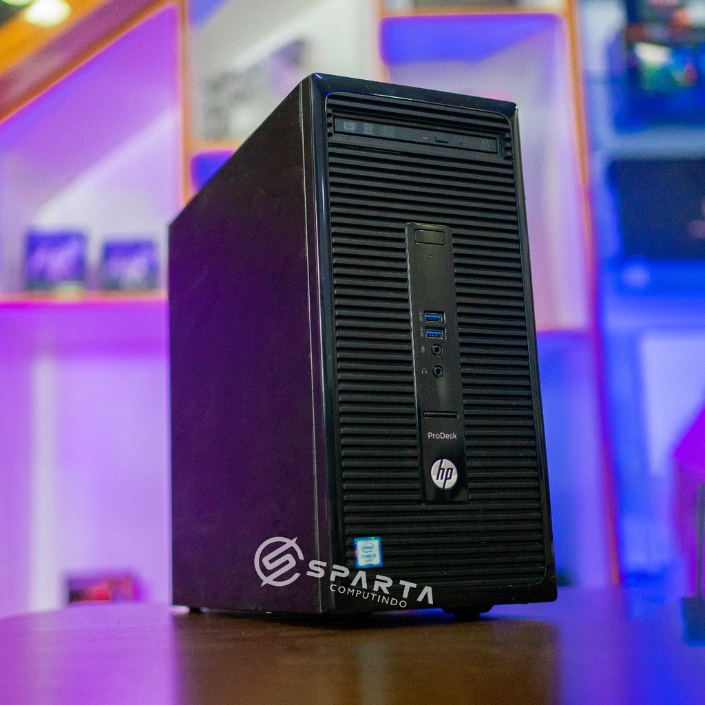 PC HP Prodesk 400 G3 i5 Gen6 Ram 16GB SSD 128GB HDD 500GB Second Like New